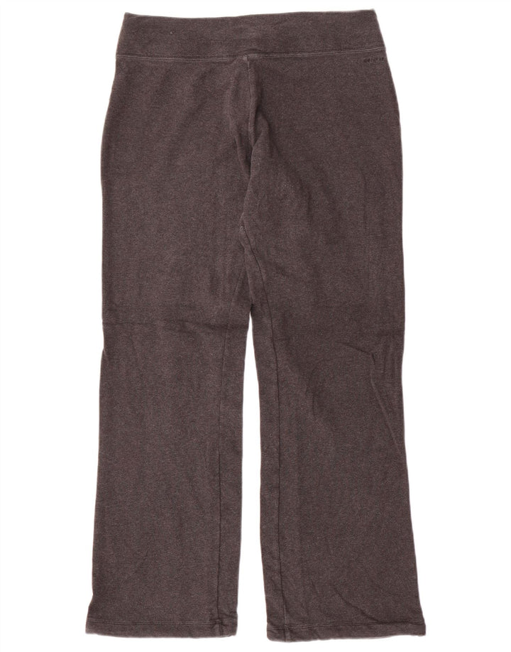 Pantaloni de trening NIKE Dri Fit pentru femei UK 14, bumbac gri mediu