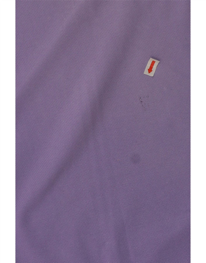 Tricou polo Rifle pentru bărbați, bumbac violet mare