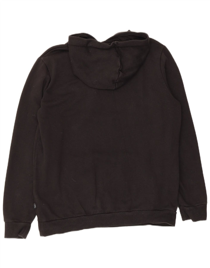 Pulover pentru bărbați Puma Graphic Hoodie, bumbac mediu negru