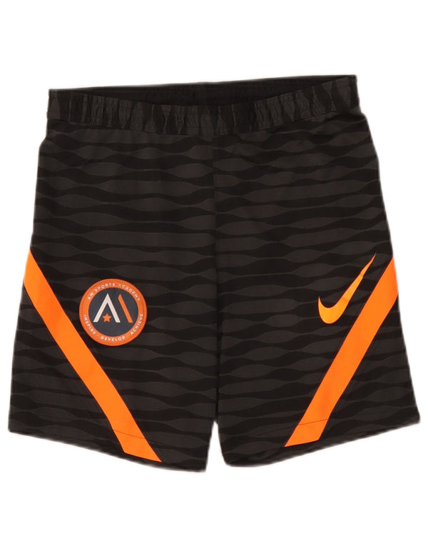 Nike Mens Dri Fit Slim Sport Shorts Small Black Colourblock Polyester