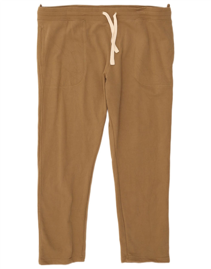 Pantaloni de trening pentru bărbați Marks & Spencer, bumbac bej 2XL
