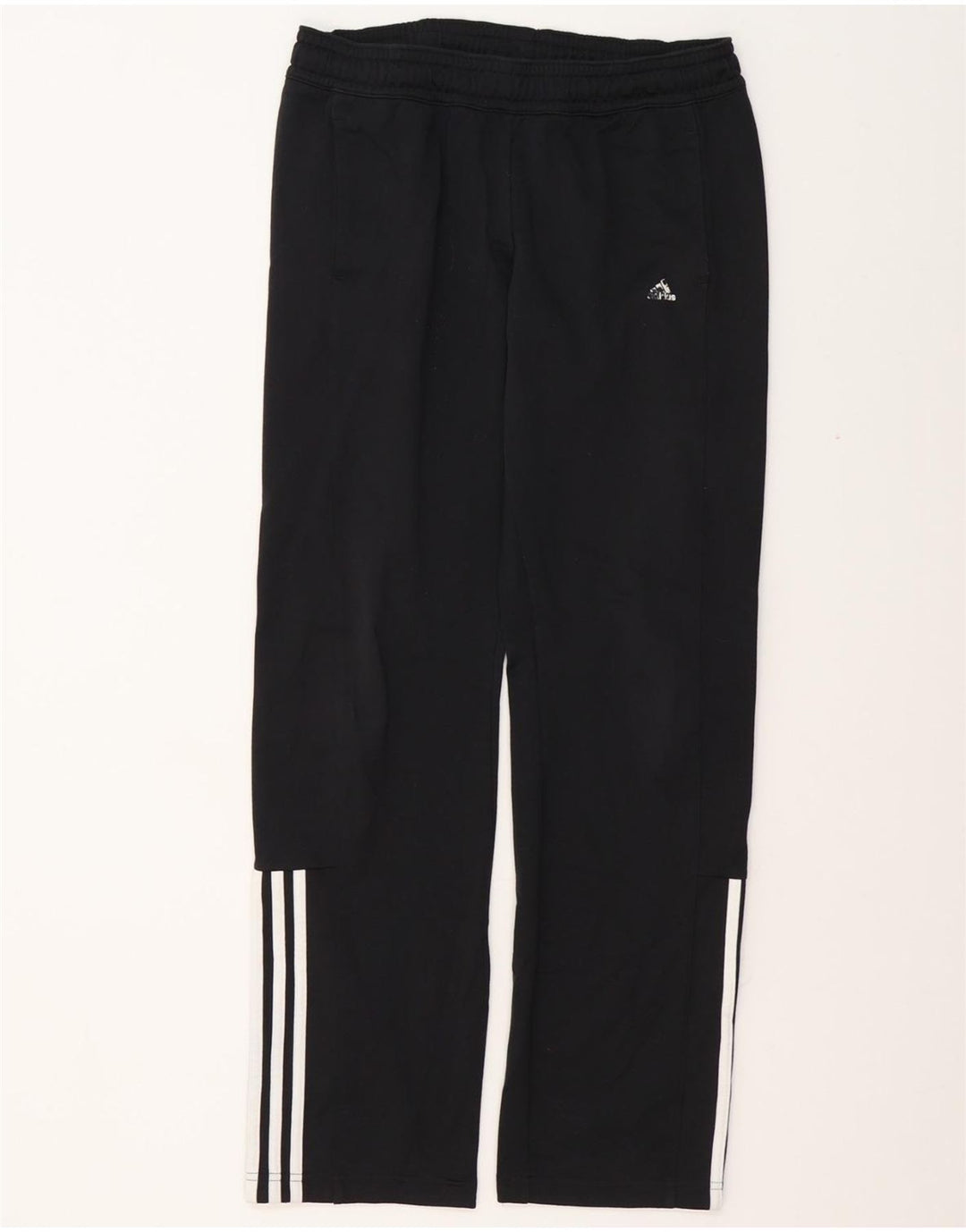 Pantaloni de trening Adidas pentru femei UK 8/10 Poliester negru mic