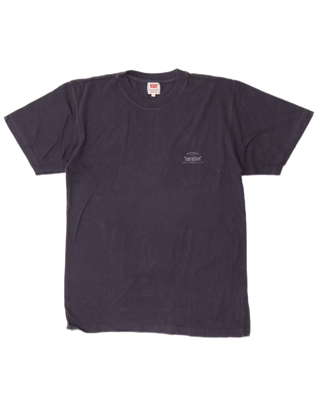 Tricou pentru bărbați Levi's Top mediu din bumbac bleumarin