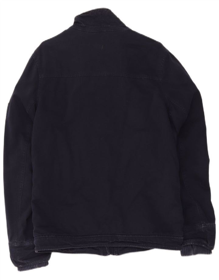 Jachetă pentru bărbați Superdry Sherpa Utility UK 38 Medium Bleumarin Bumbac