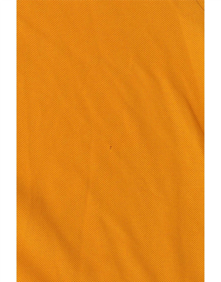 Tricou polo Lacoste pentru bărbați mărimea 4 bumbac portocaliu mediu