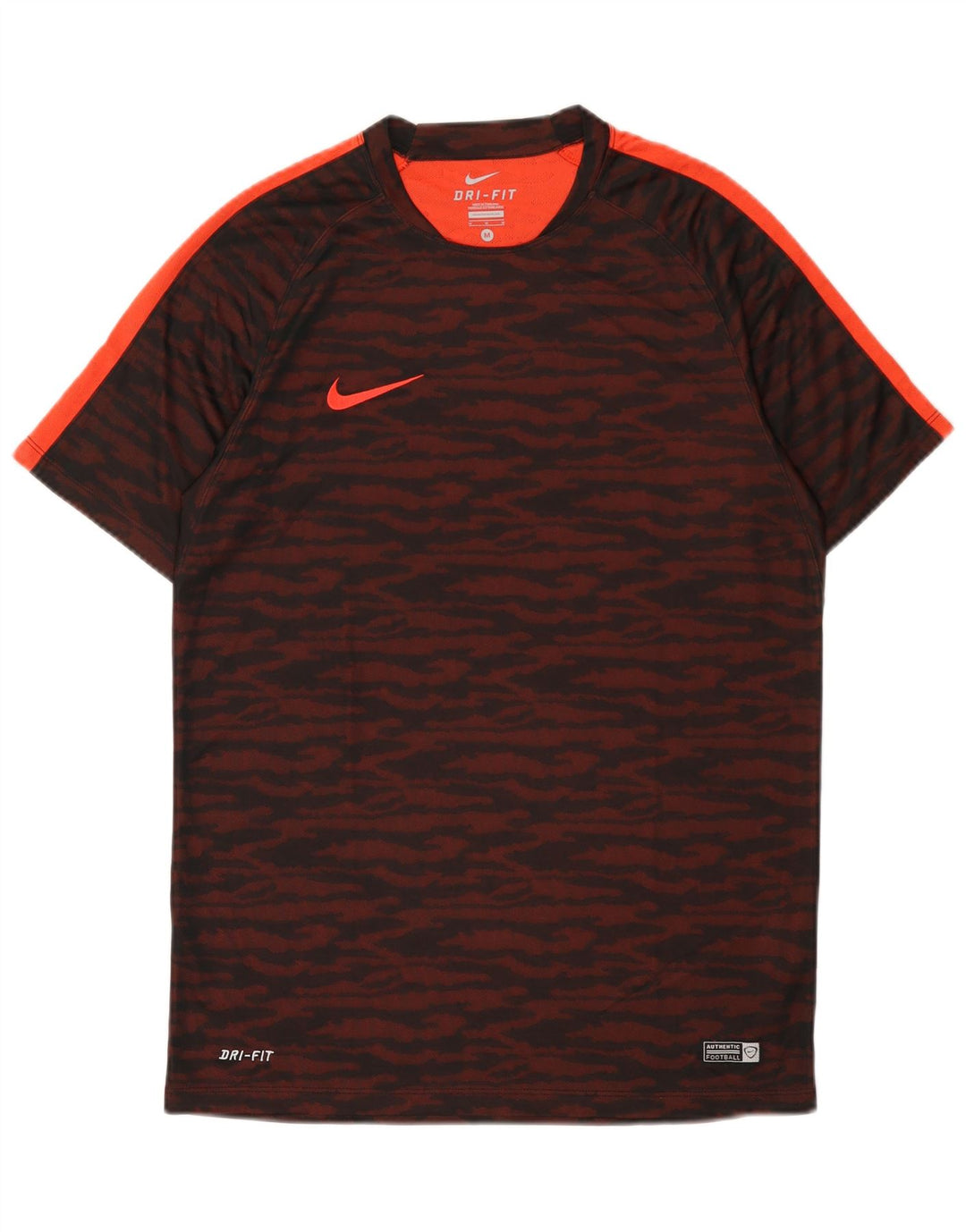 Tricou pentru bărbați Nike Dri Fit Top Mediu Burgundy Animal Print Poliester