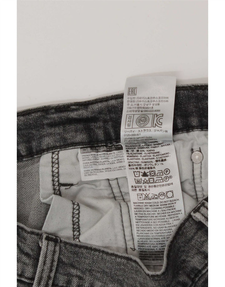Jeans skinny pentru bărbați Levi's 511 W33 L27 bumbac gri