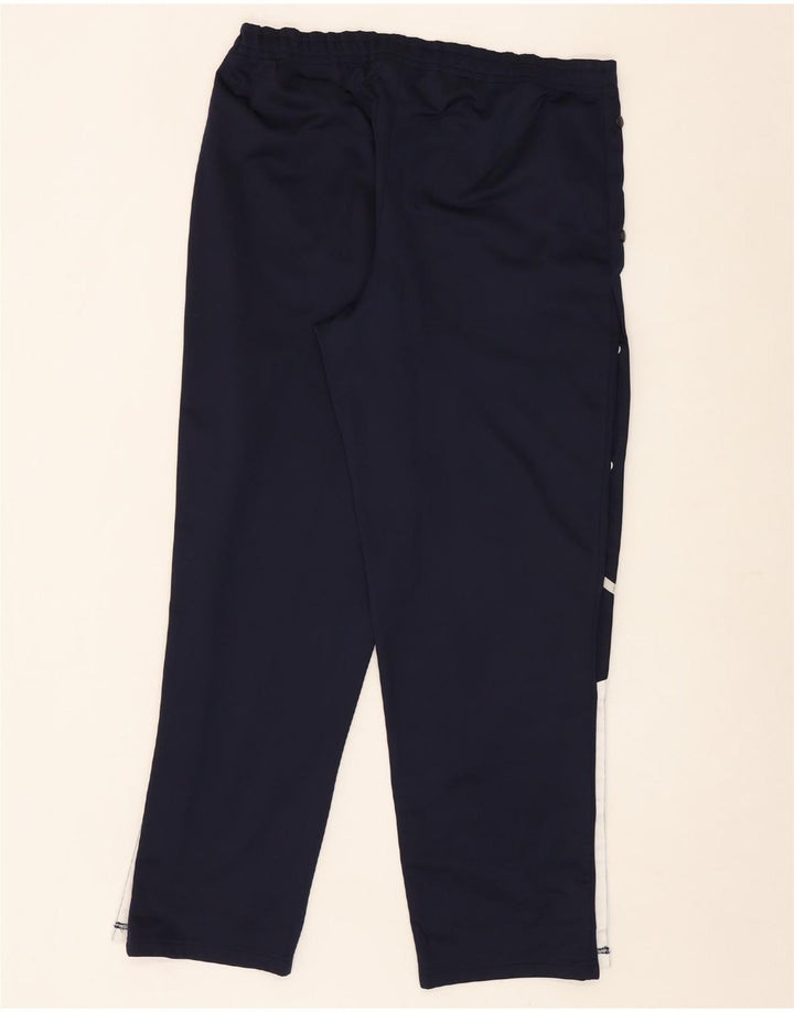 UMBRO Mens Tracksuit Trousers XL  Navy Blue Colourblock Polyester Vintage Umbro and Second-Hand Umbro from Messina Hembry 