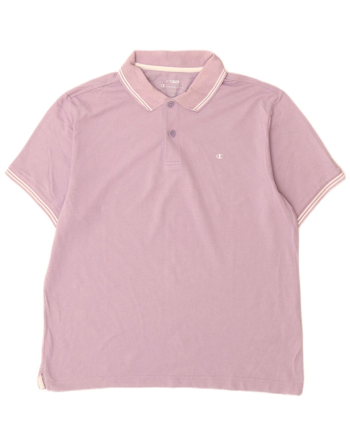 Tricou polo Champion pentru bărbați, violet mediu