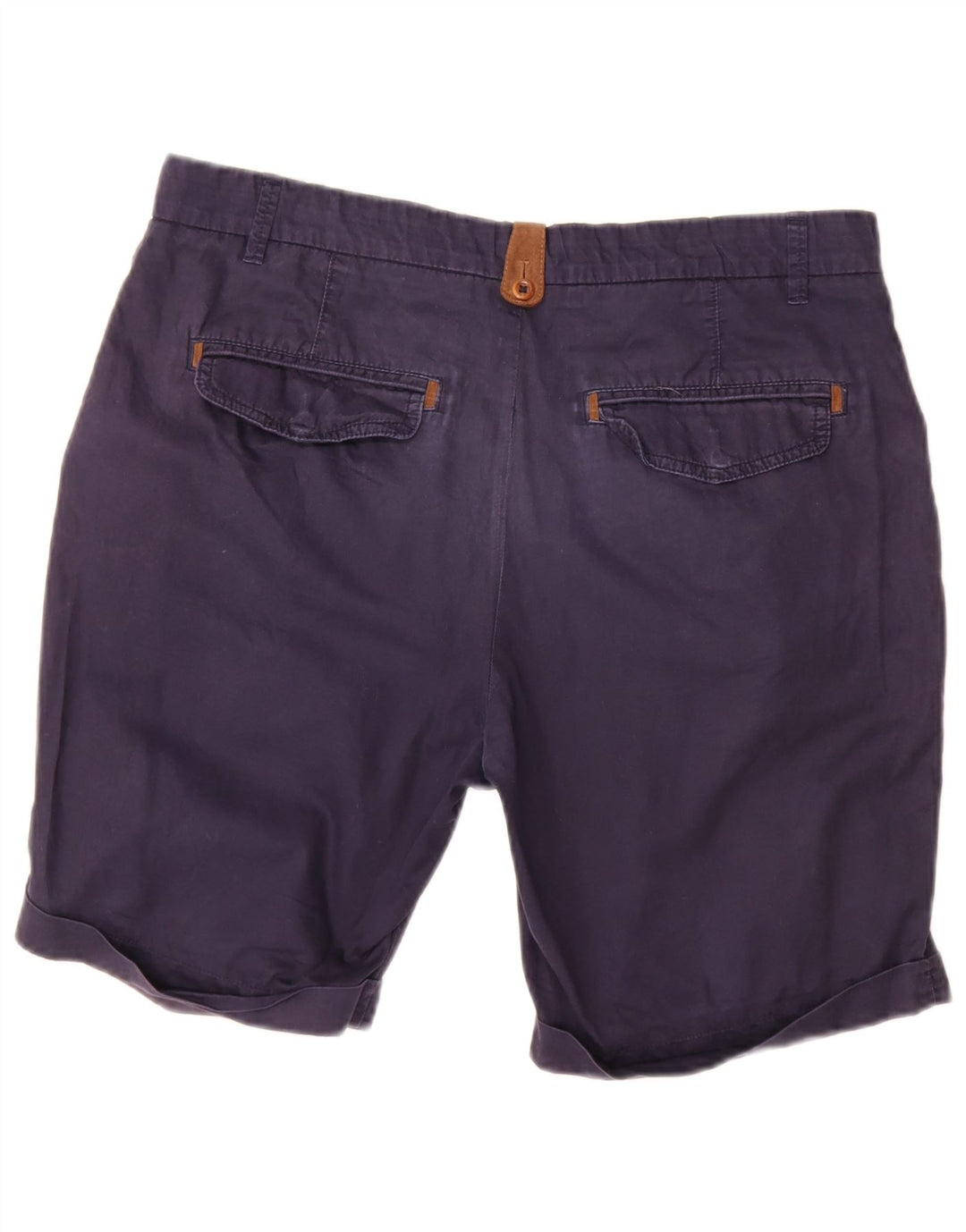 Pantaloni scurți chino pentru bărbați Zara EU 42 Large W32 Bleumarin