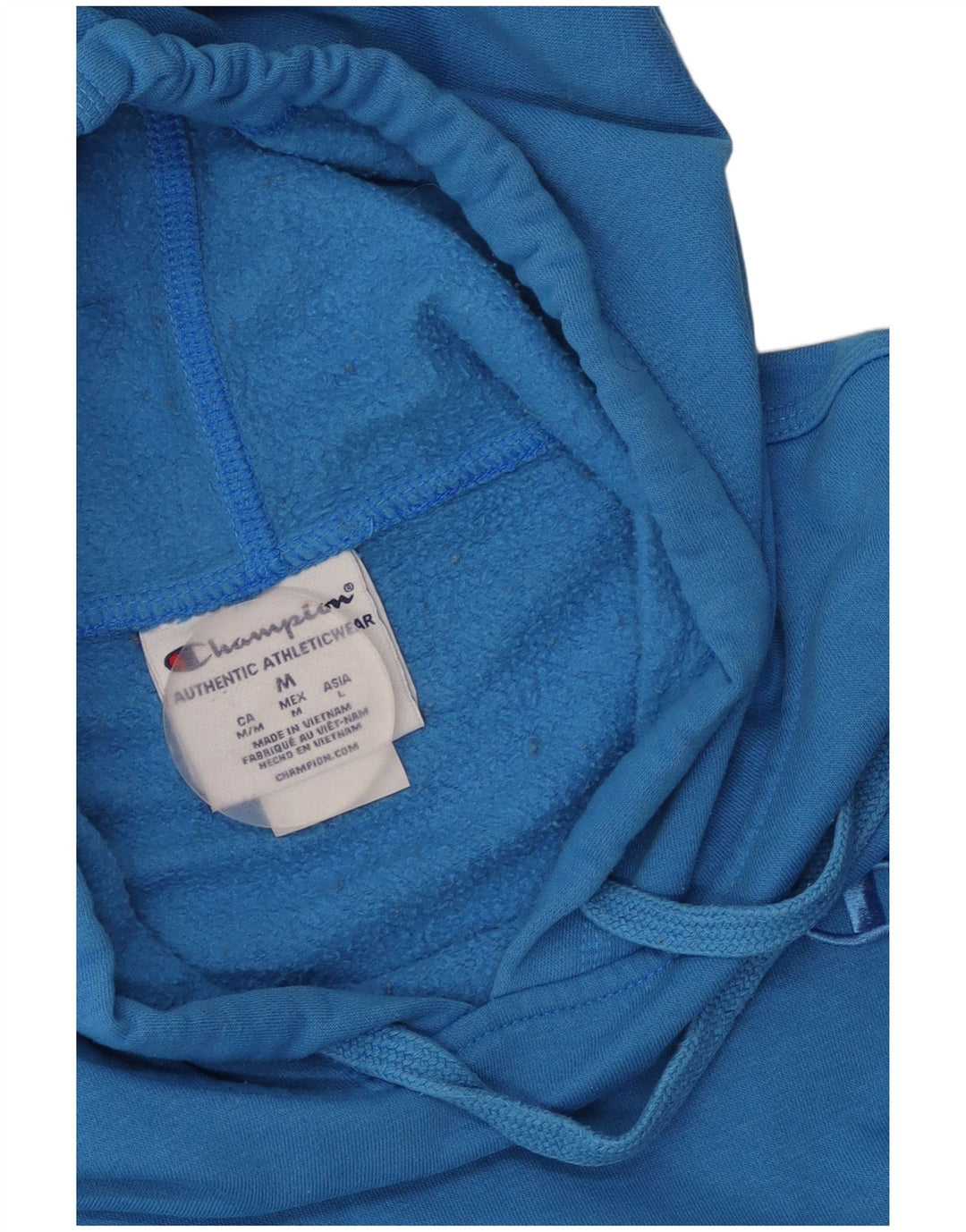 Pulover cu glugă pentru bărbați CHAMPION, albastru mediu, bumbac color bloc