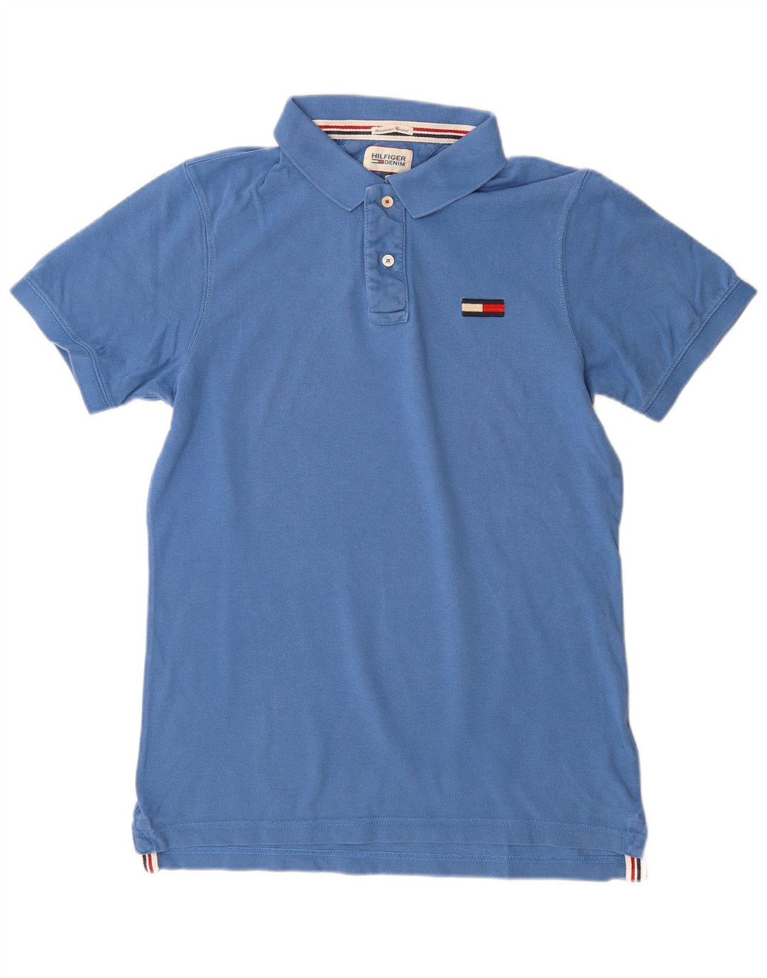 Tricou polo Tommy Hilfiger pentru bărbați, mare, albastru, bumbac