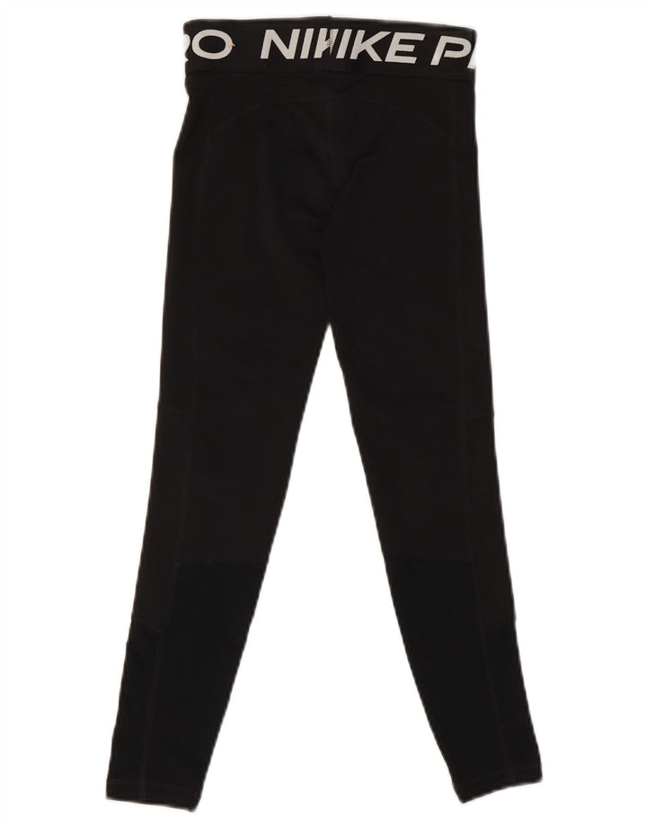 Leggings Nike Fete Dri Fit Graphic 9-10 ani Poliester negru mic