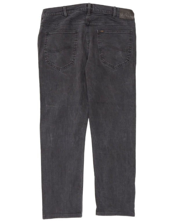 Blugi Lee Daren Zip Fly pentru bărbați, drepti, W36 L30, bumbac bleumarin
