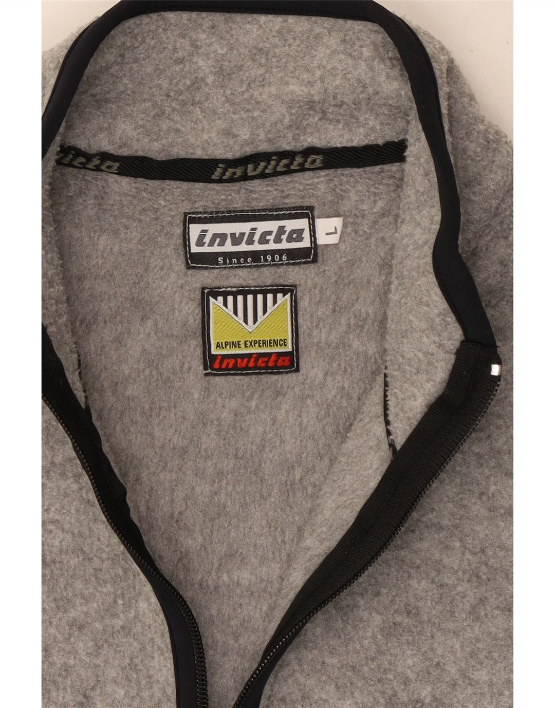 Invicta Mens Fleece Gilet UK 40 Large Gri Poliester