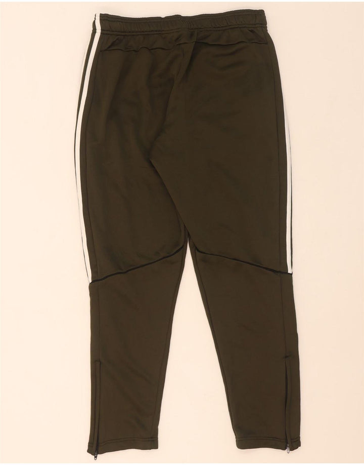 Pantaloni de trening Adidas pentru bărbați, mari, kaki, poliester