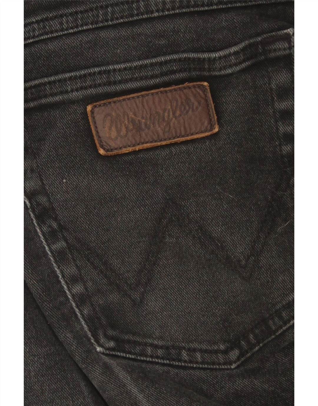 WRANGLER Womens Texas Straight Jeans W34 L32 Black Cotton Vintage Wrangler and Second-Hand Wrangler from Messina Hembry 