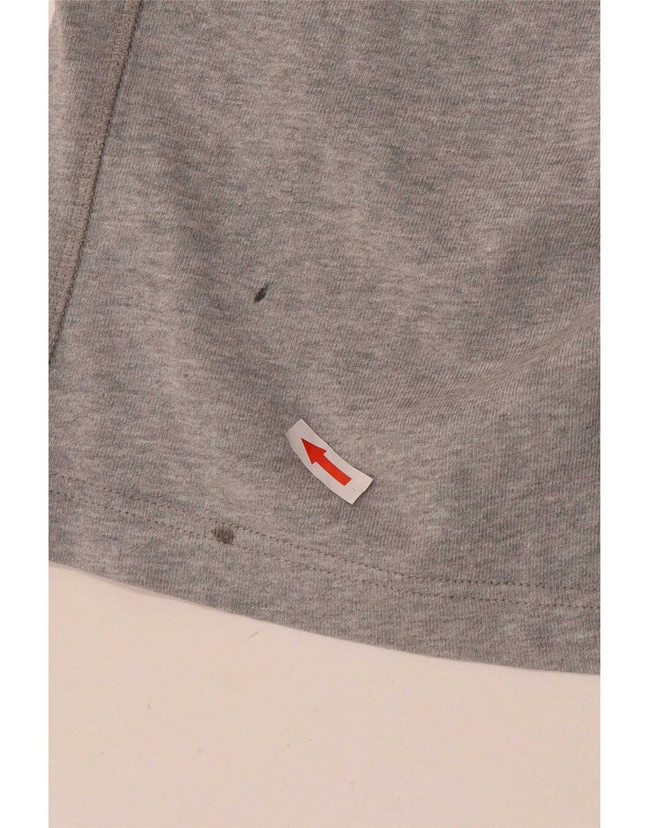 Pantaloni scurți sport Nike pentru bărbați, bumbac, gri mici
