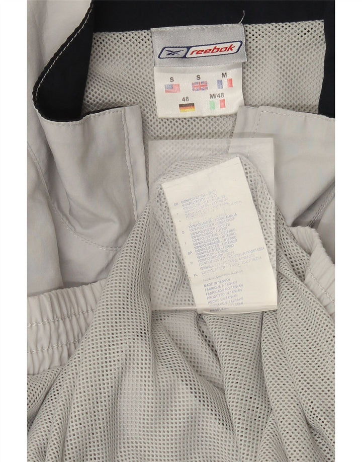 Jachetă de top pentru trening Reebok pentru bărbați, gri mic, color block, din poliester