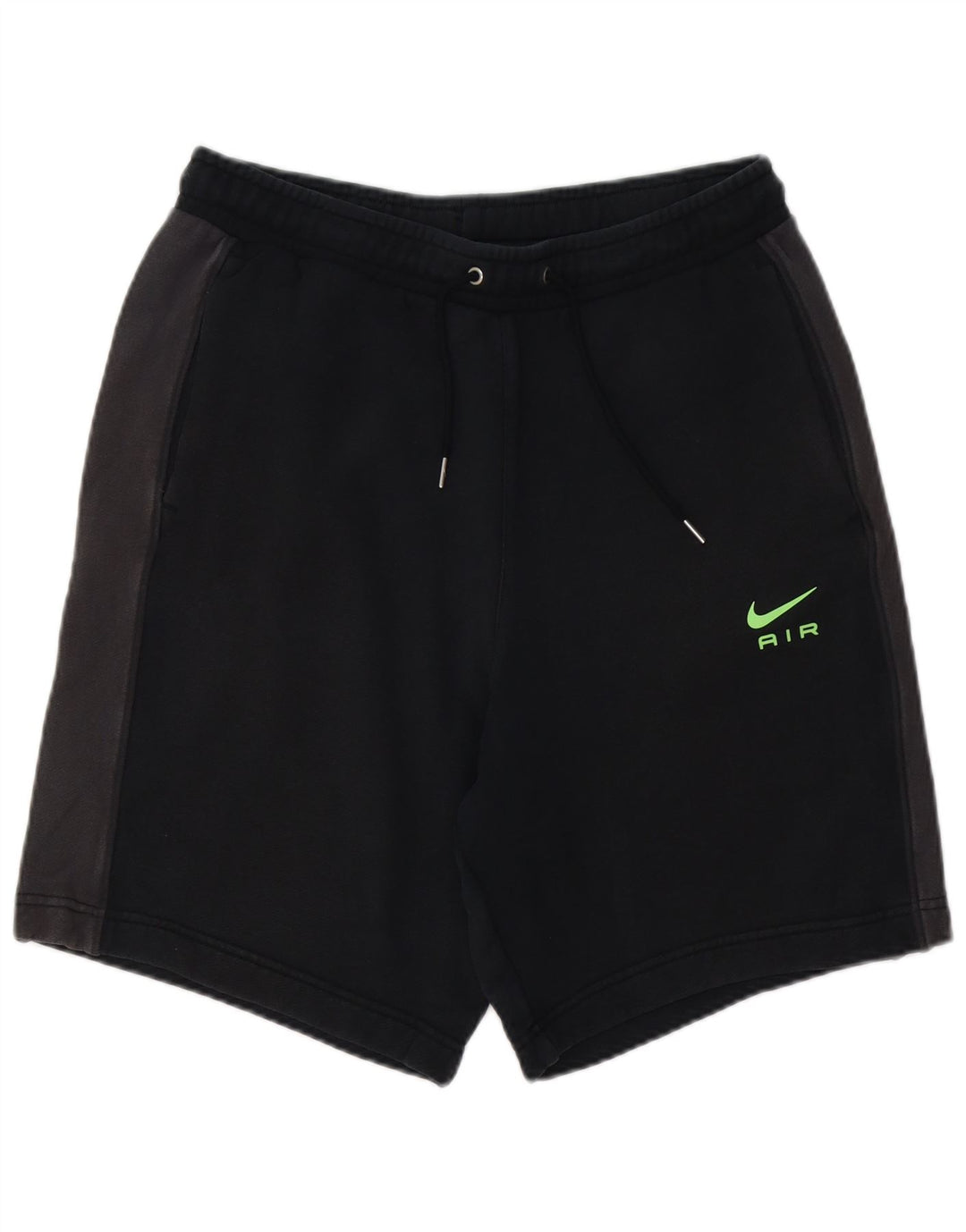 Pantaloni scurți sport NIKE pentru bărbați, mari, negru, color block, bumbac