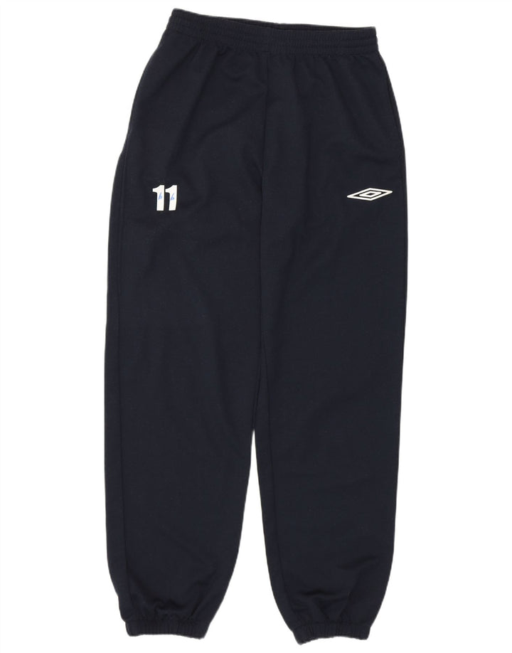 Pantaloni de trening pentru bărbați Umbro Pantaloni de jogging mari poliester bleumarin