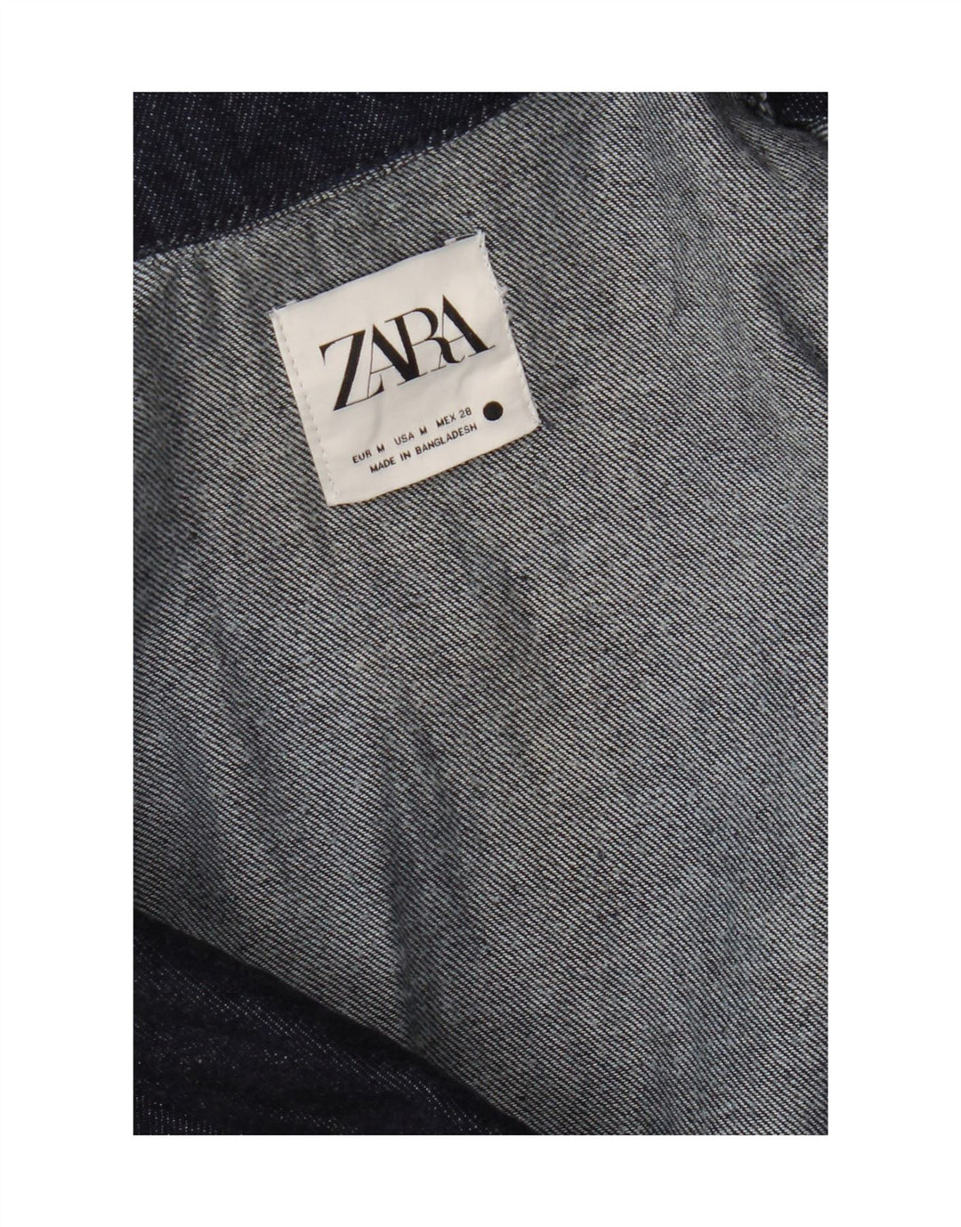 Costum pentru femei Zara din denim UK 12 Medium Bleumarin