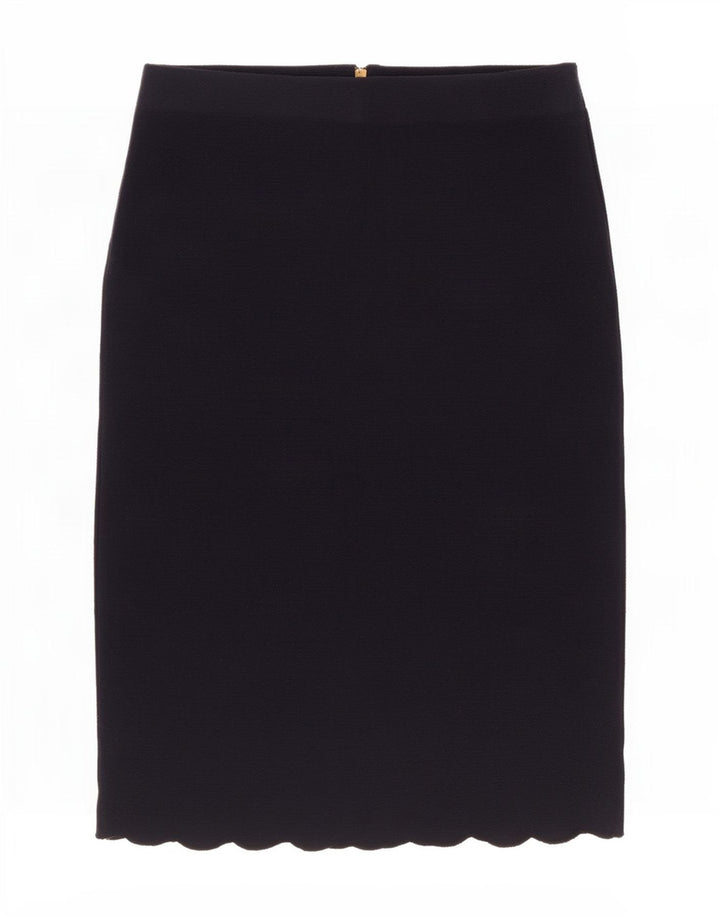 Fusta dreaptă pentru femei Phase Eight UK 12 Medium W32 Poliester bleumarin
