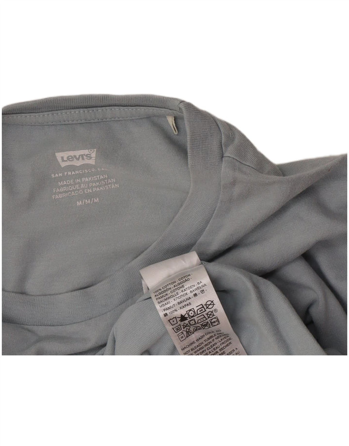 Tricou Levi's Crop Graphic Top pentru femei UK 14 Medium Gri Bumbac