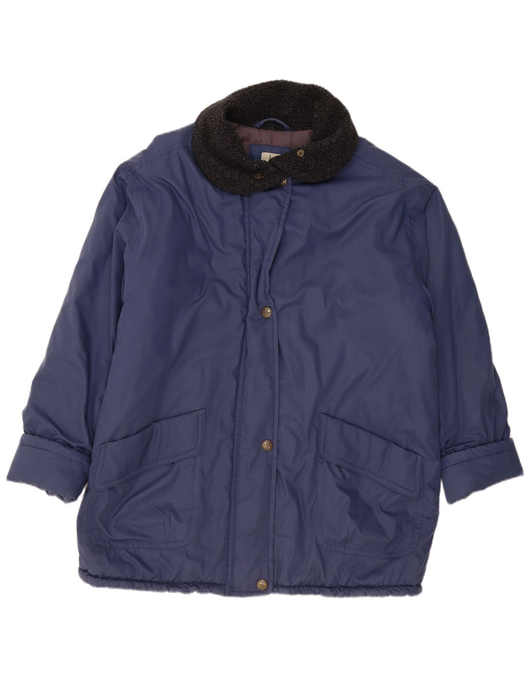 Jachetă de vânt pentru femei VINTAGE UK 20 2XL bleumarin poliester