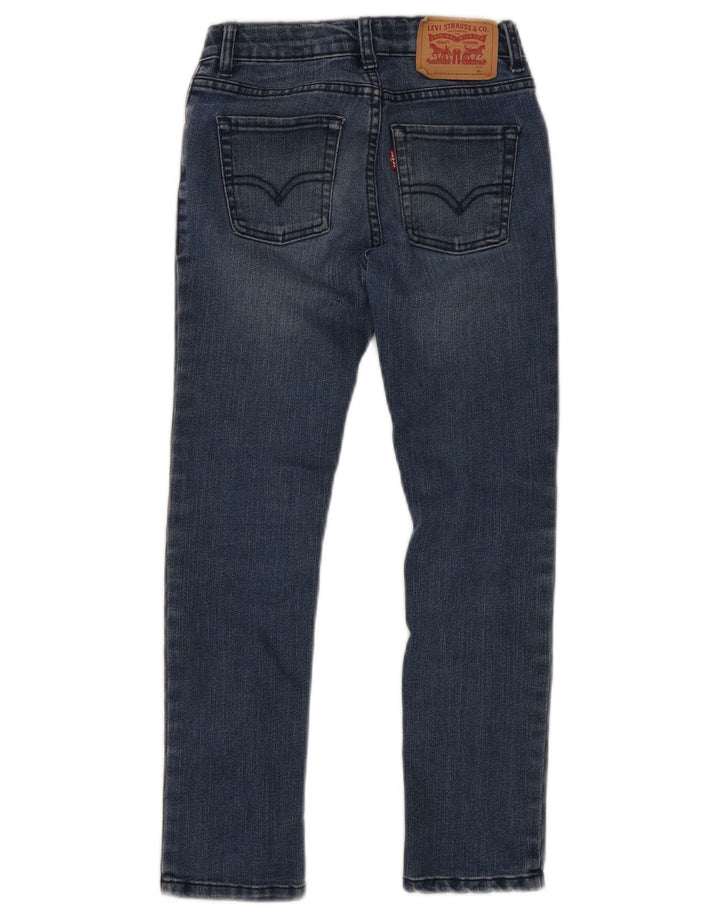 Blugi skinny pentru fete LEVI'S 510 7-8 ani L25 L22 Bumbac albastru