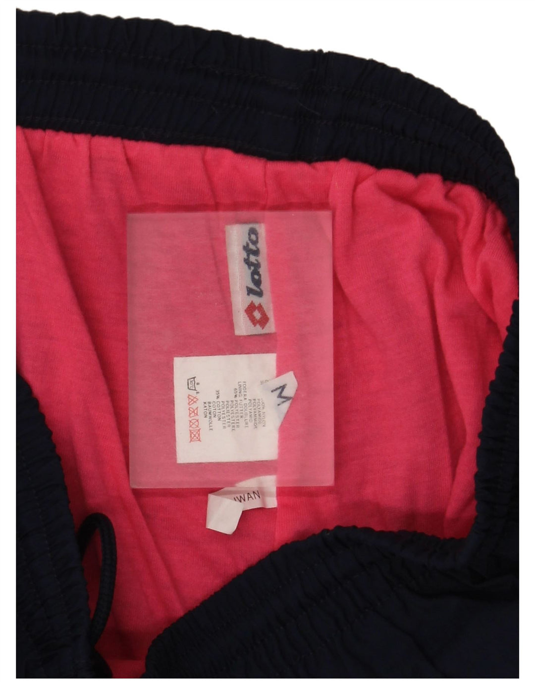 Pantaloni de trening pentru bărbați Lotto Pantaloni de jogging Mediu Nailon bleumarin