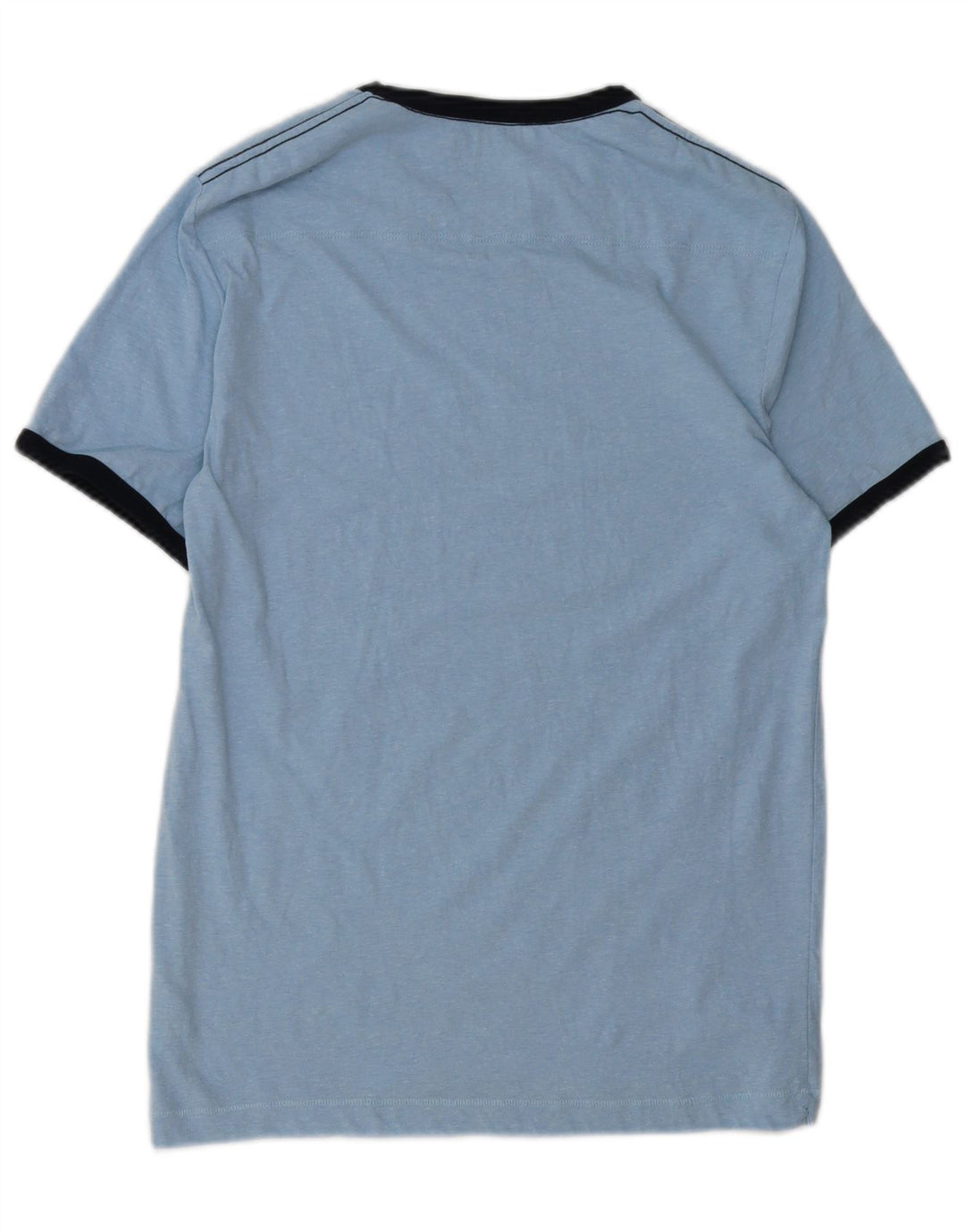 FRENCH CONNECTION Tricou bărbați Top mic albastru bumbac