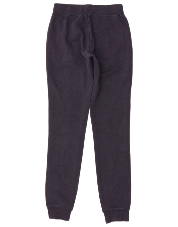 REEBOK Pantaloni de trening pentru femei Joggeri UK 0/2 2XS Bumbac bleumarin