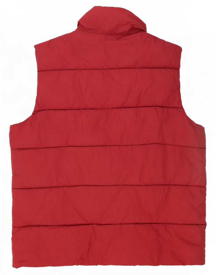 Gilet Kappa pentru bărbați UK 40 Poliamidă roșie mare