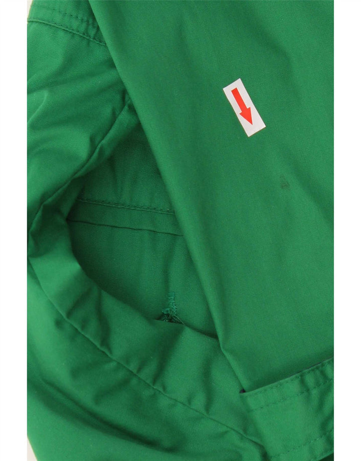 Jachetă vintage pentru iahting pentru bărbați, cu ajustare largă, poliester verde mediu UK 38
