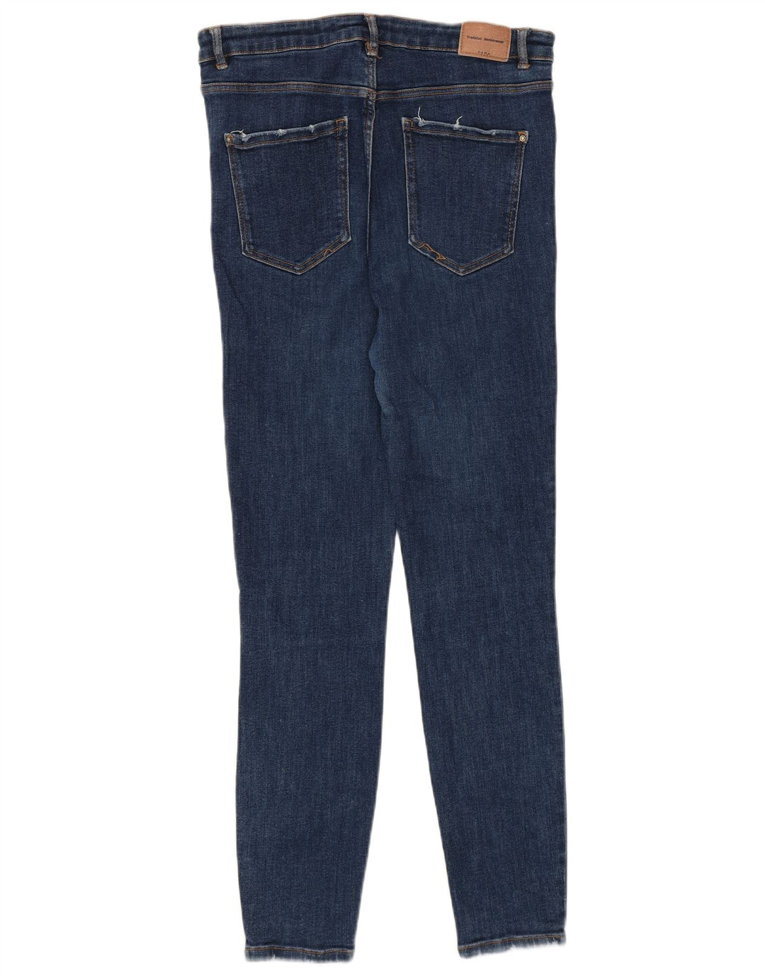 Blugi skinny de damă Zara EU 42 Large W32 L27 Albastru