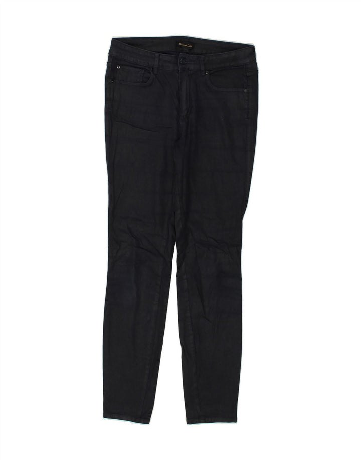 MASSIMO DUTTI Womens Skinny Jeans EU 38 Small W30 L29 Navy Blue | Vintage Massimo Dutti | Thrift | Second-Hand Massimo Dutti | Used Clothing | Messina Hembry 