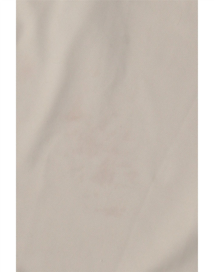 Tricou polo Nike pentru bărbați Marea Britanie 38/41 Poliester color bloc alb mediu