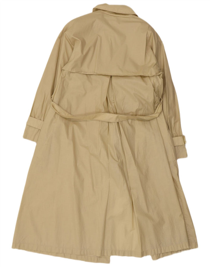 Trench pentru femei Herno UK 12 Bumbac mediu bej