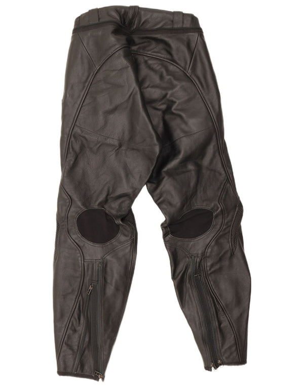 Pantaloni Moto Racer din piele pentru bărbați Dainese Mărimea 52 Medium W32 L29 Negru