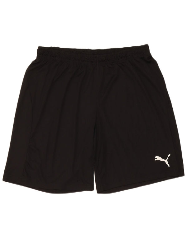Pantaloni scurți sport Puma pentru bărbați, mari, negri