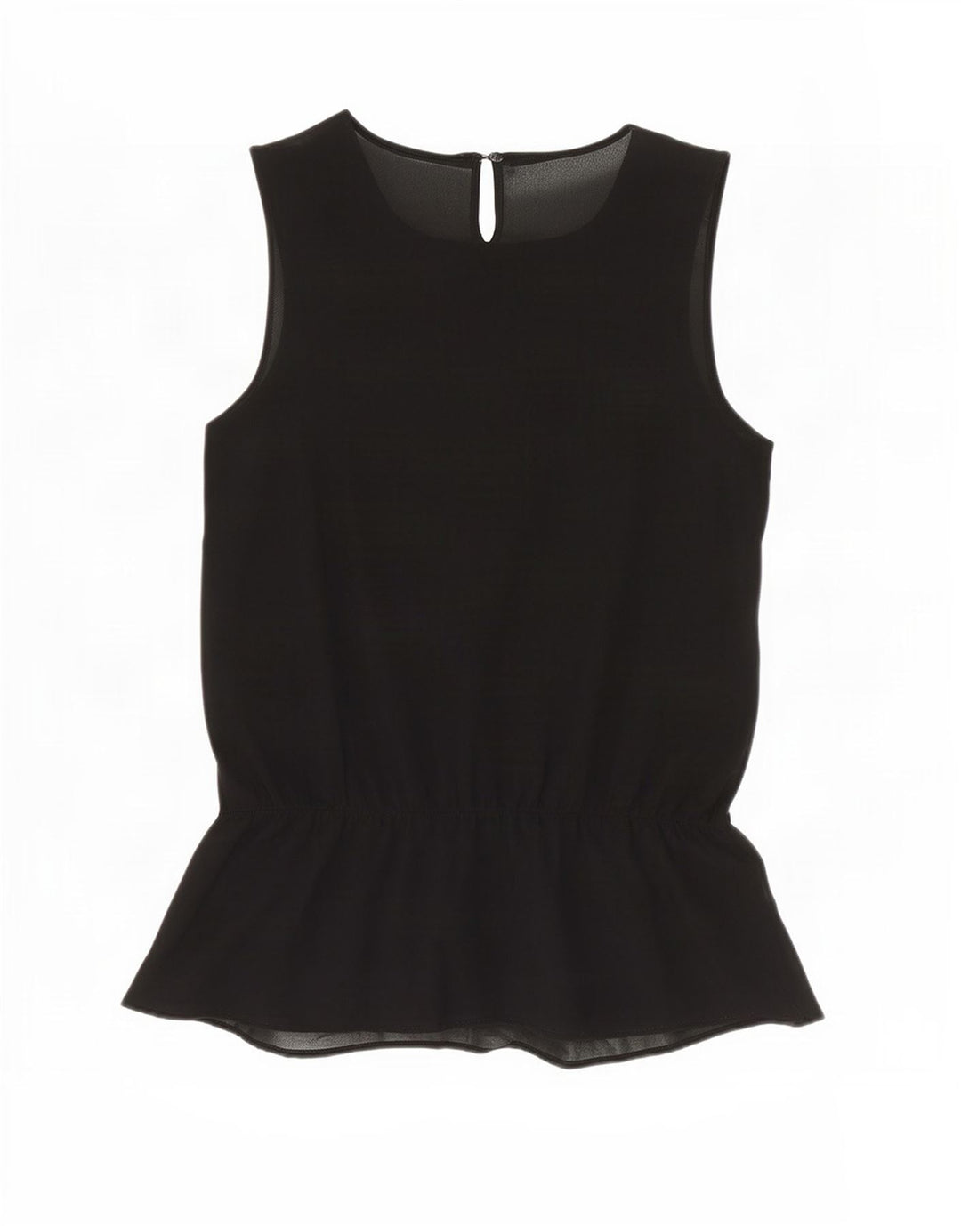 Bluză fără mâneci pentru femei Zara UK 6 XS Poliester negru