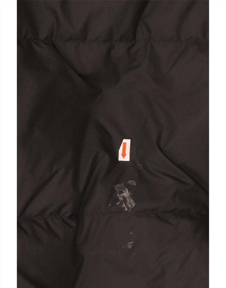 Jachetă căptușită cu glugă pentru bărbați Nike UK 40 Poliester negru mare