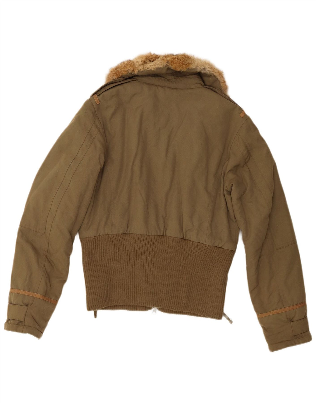 Gilet militar căptușit pentru femei Woolrich UK 10 Small Green Nylon