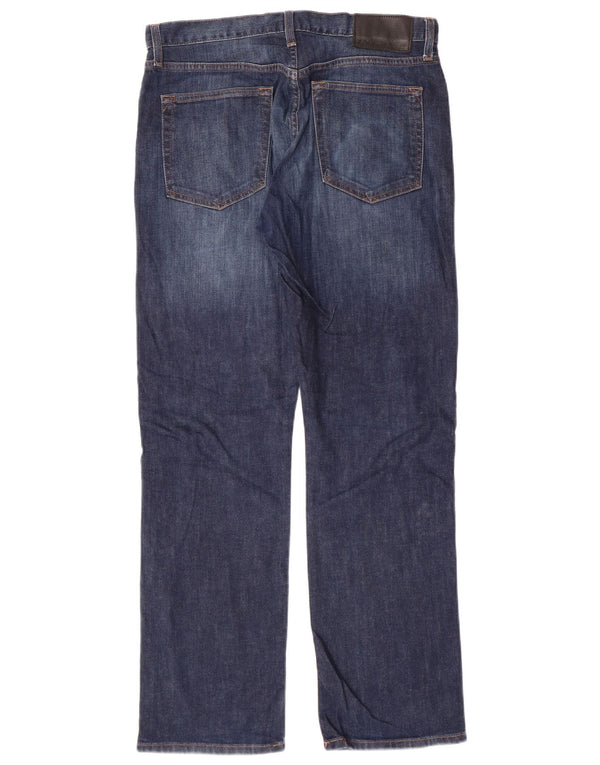 EDDIE BAUER Blugi drepti pentru bărbați W33 L32 Bumbac bleumarin