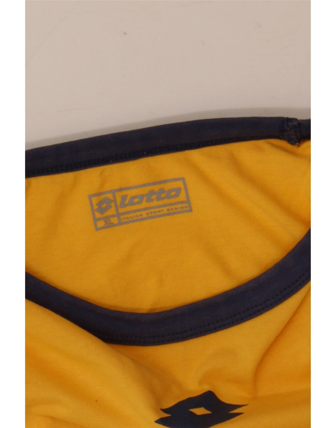 Tricou grafic Lotto pentru bărbați Top XL Galben