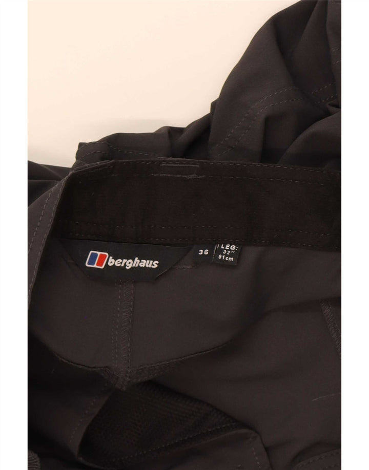 Pantaloni cargo pentru drumeții pentru bărbați Berghaus W36 L32 poliamidă gri