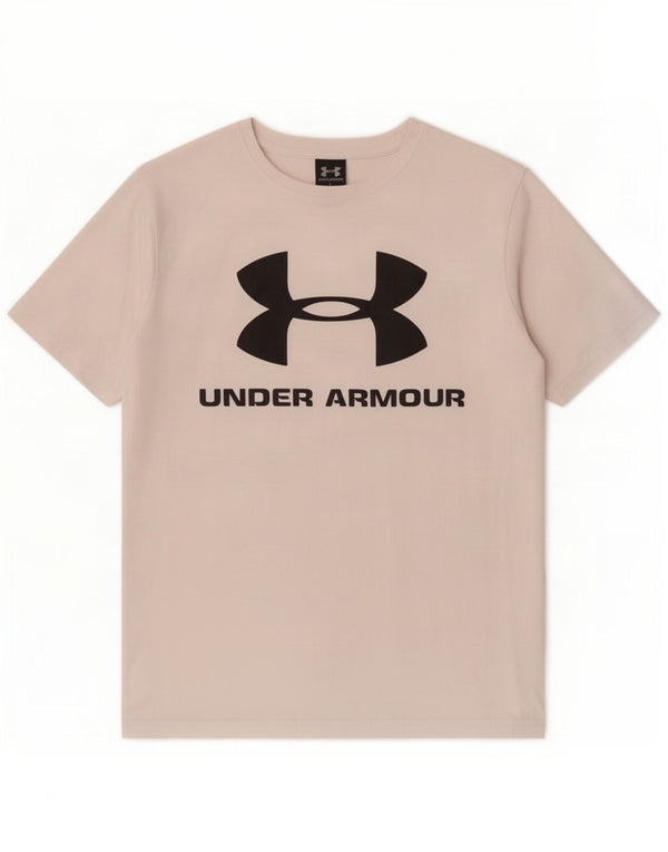Tricou grafic Under Armour pentru femei Top UK 14 Large White Bumbac