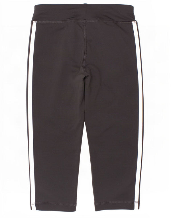 Pantaloni de trening Adidas Climalite Capri pentru baieti 9-10 ani negru