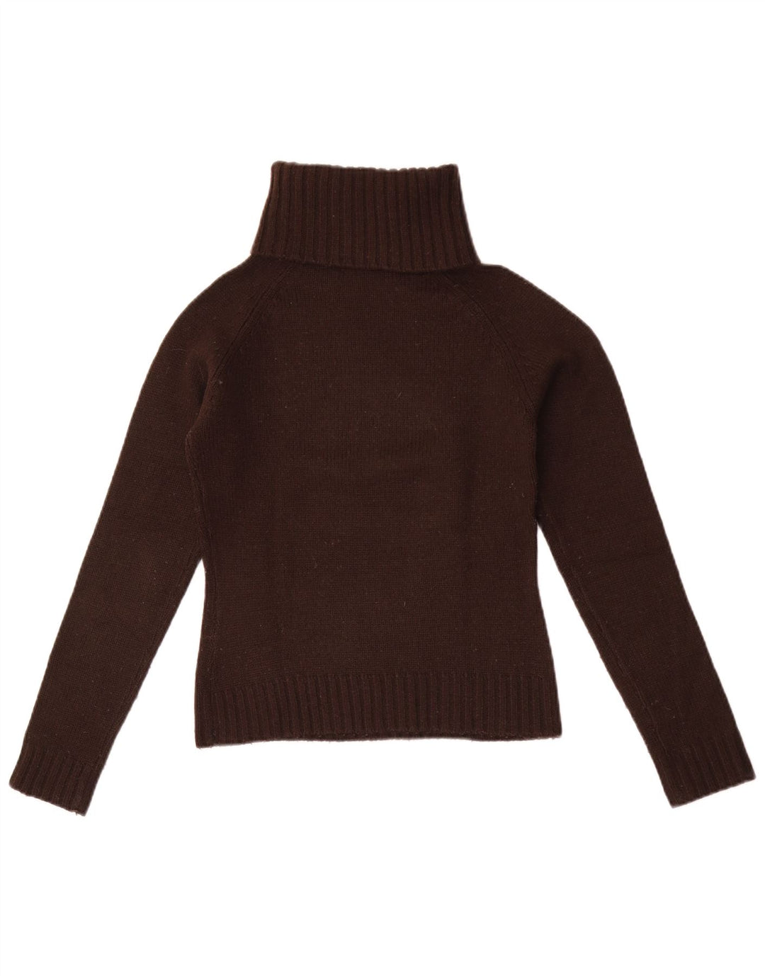 Pulover pentru femei cu gât rulat Zara UK 10 mic maro acrilic